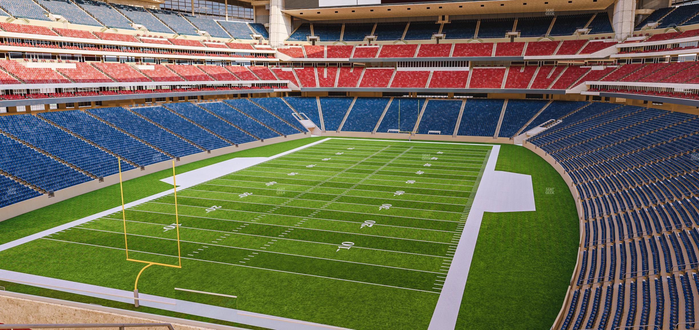 Seating view for NRG Stadium Section 349