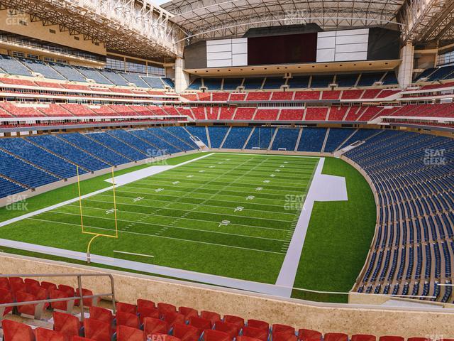 Seating view for NRG Stadium Section 349