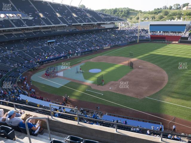 Seating view for Kauffman Stadium Section 432