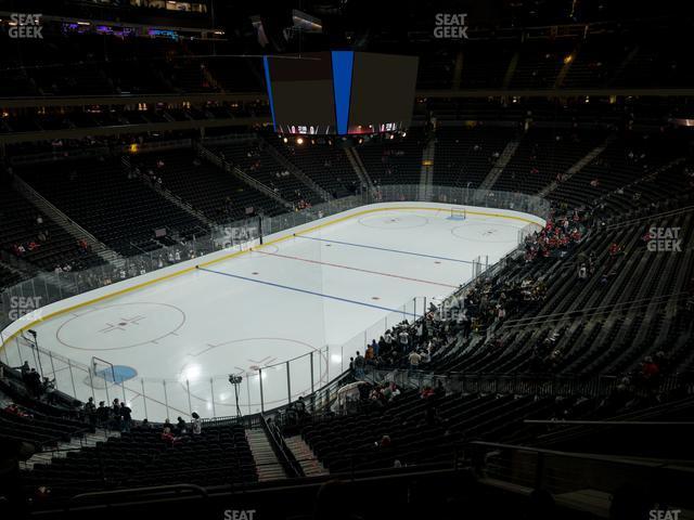 Seating view for T-Mobile Arena Section 105