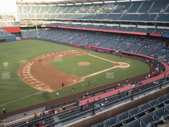 Seating view for Angel Stadium of Anaheim Section 410