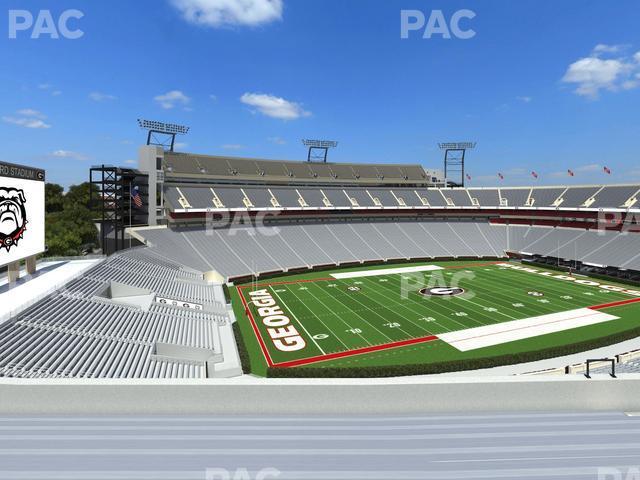 Seating view for Sanford Stadium Section 336