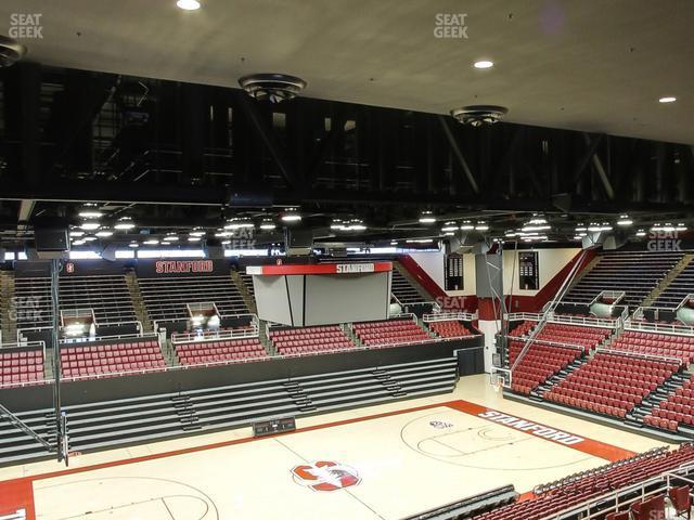 Seating view for Maples Pavilion Section 1