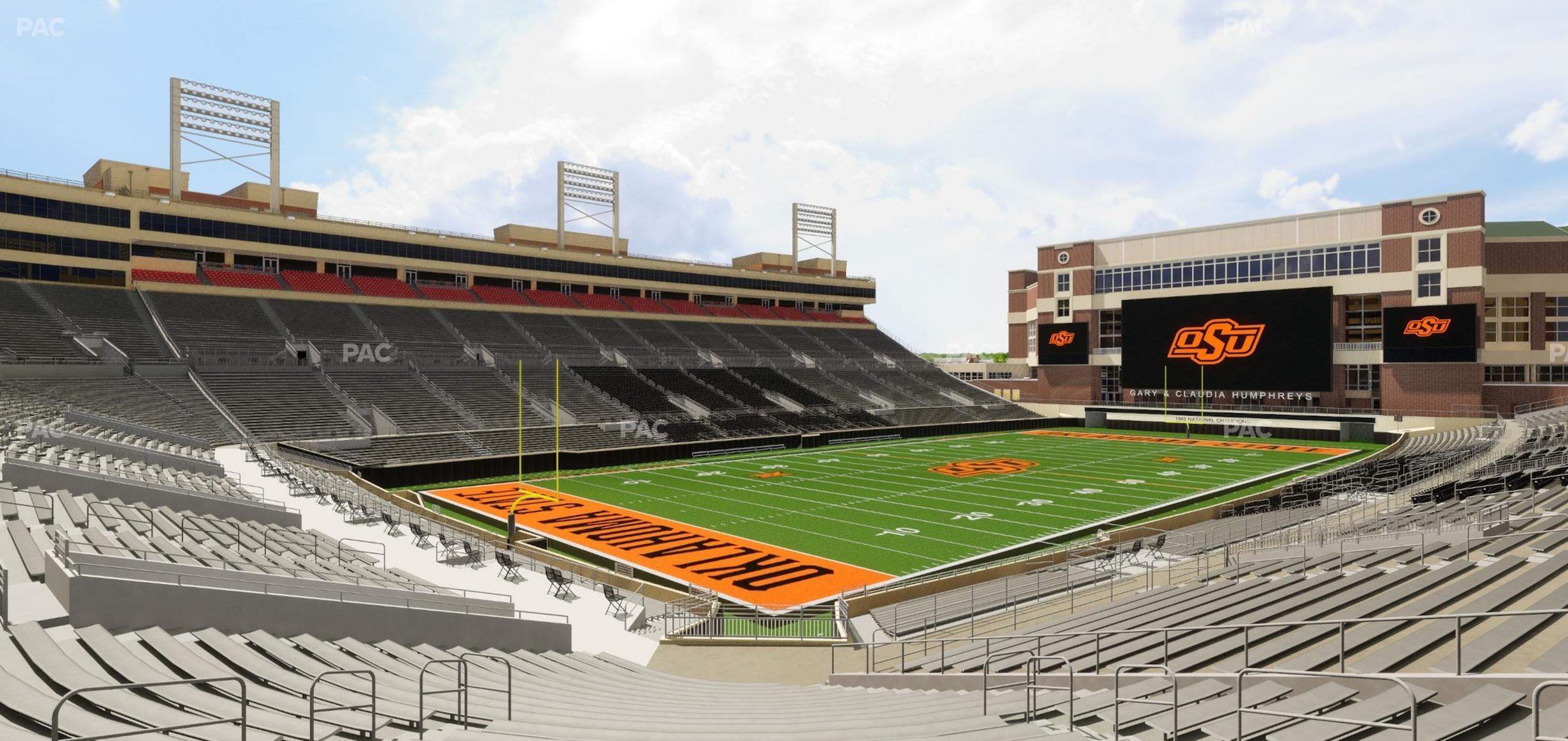 Seating view for Boone Pickens Stadium Section 113