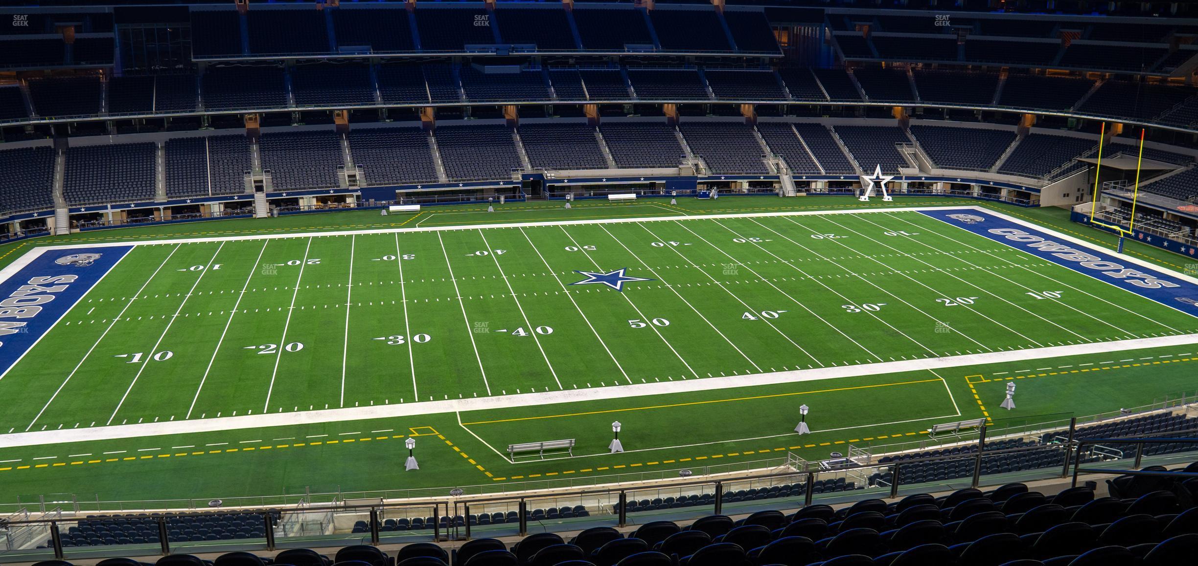 Seating view for AT&T Stadium Section C 312