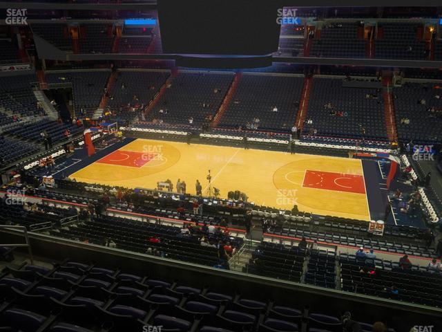 Seating view for Capital One Arena Section 201