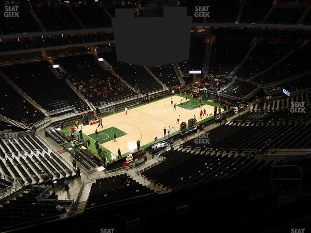 Seating view for Fiserv Forum Section 225