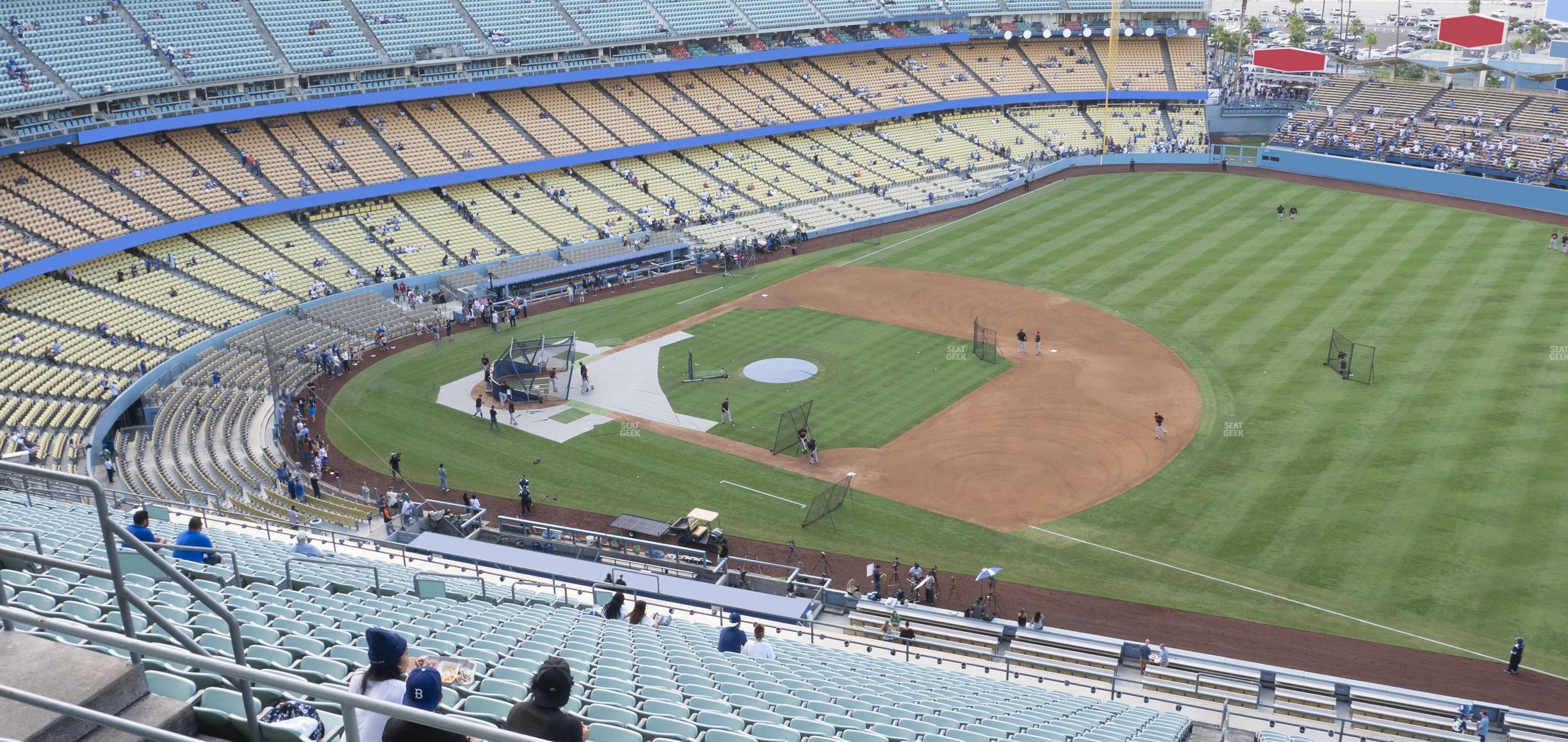 Seating view for Dodger Stadium Section 26 Rs