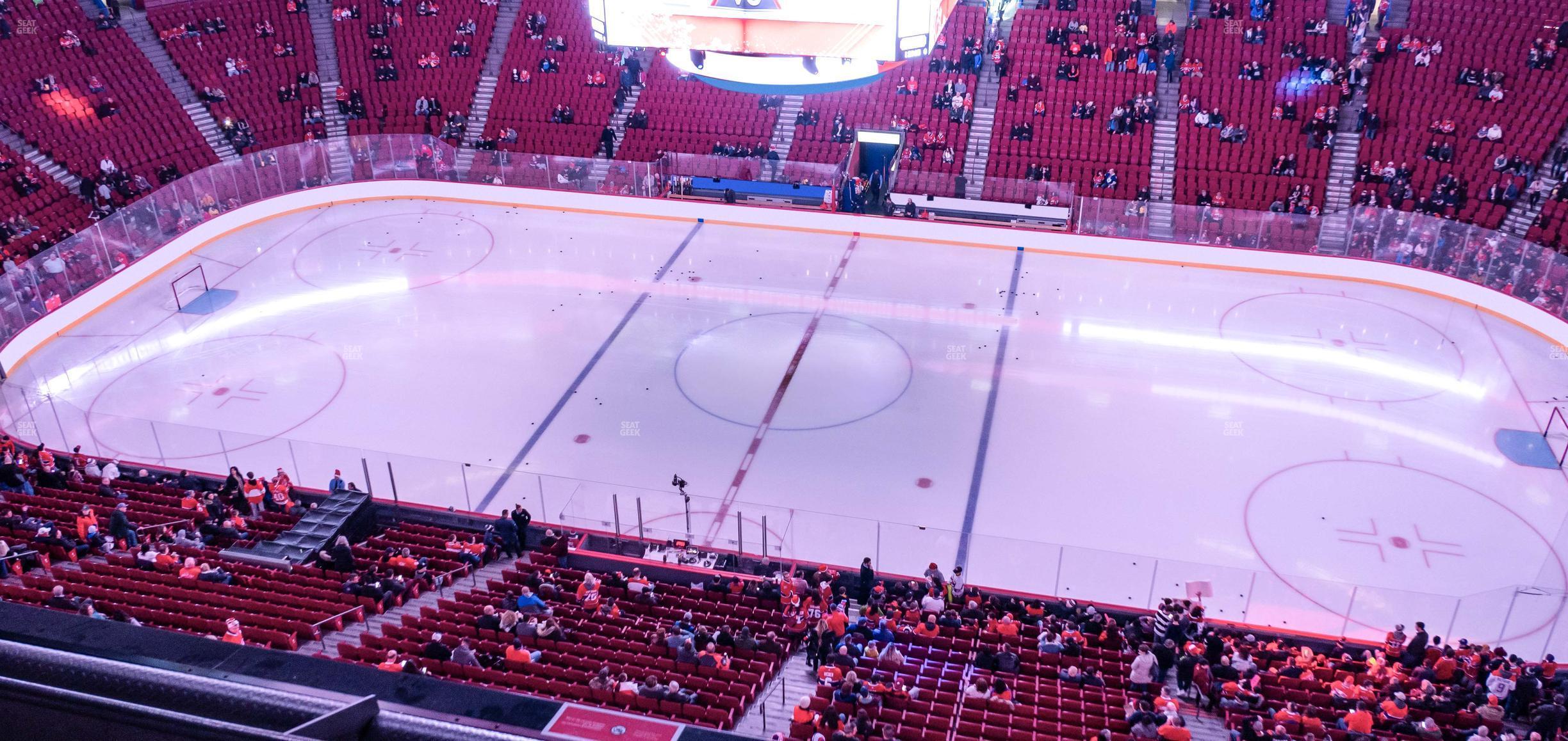 Seating view for Centre Bell Section 318