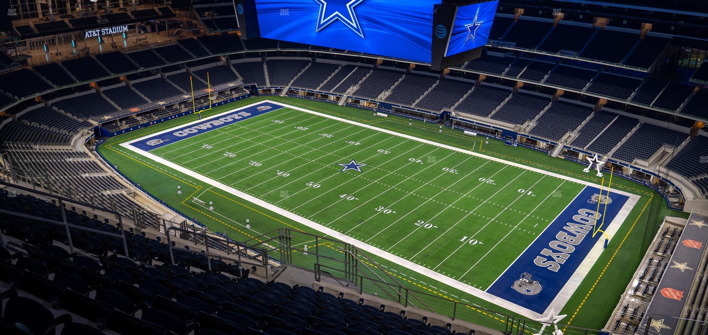 Seating view for AT&T Stadium Section 407