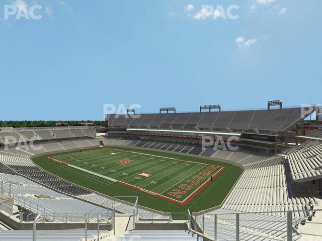 Seating view for TDECU Stadium Section 323