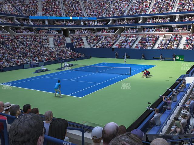 Seating view for Arthur Ashe Stadium Section 7