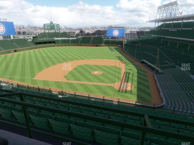 Seating view for Wrigley Field Section 313 Left