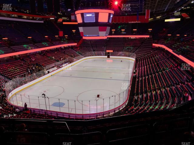 Seating view for Scotiabank Saddledome Section 220