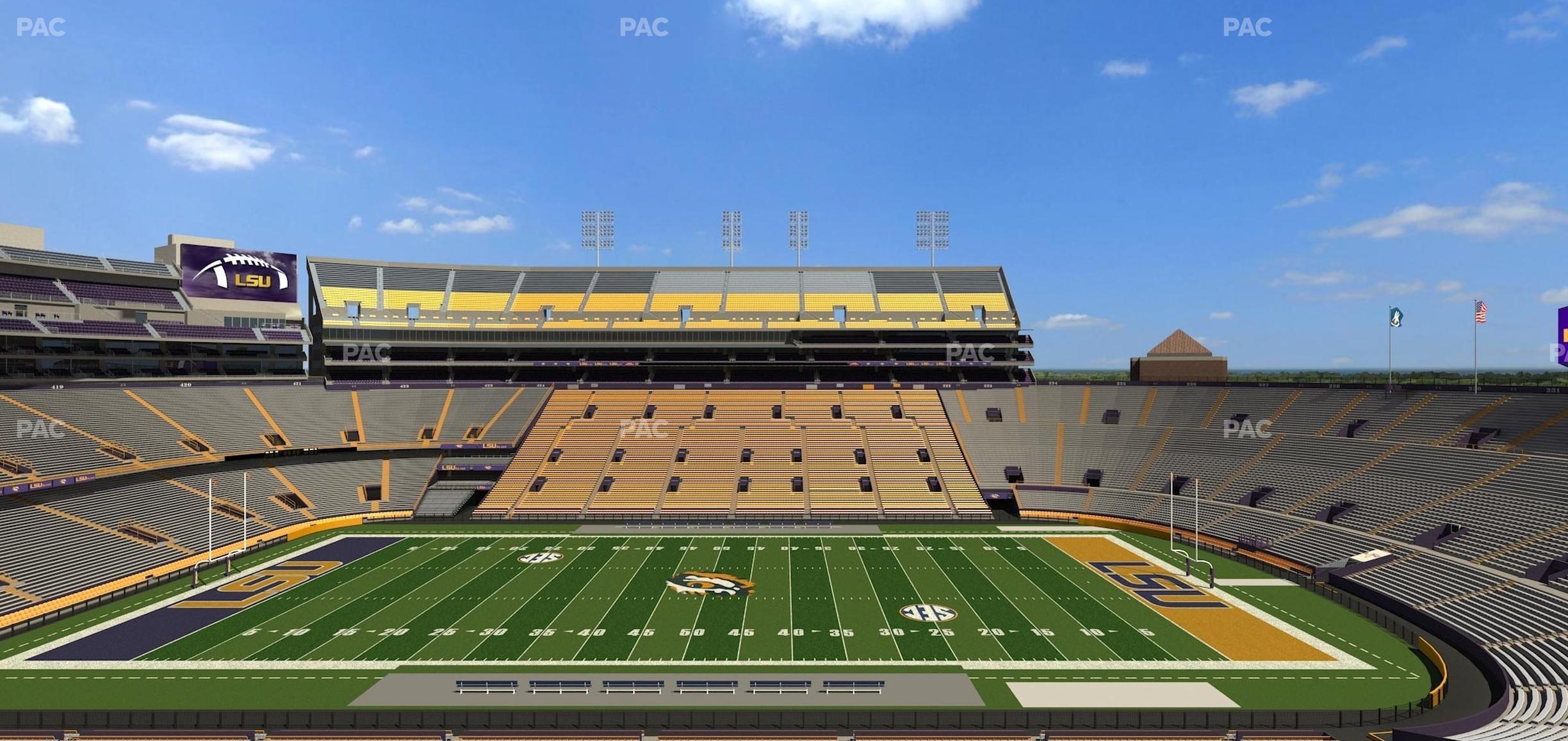 Seating view for Tiger Stadium Section Suite 112