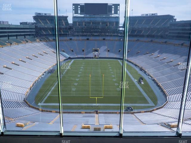 Seating view for Lambeau Field Section 682