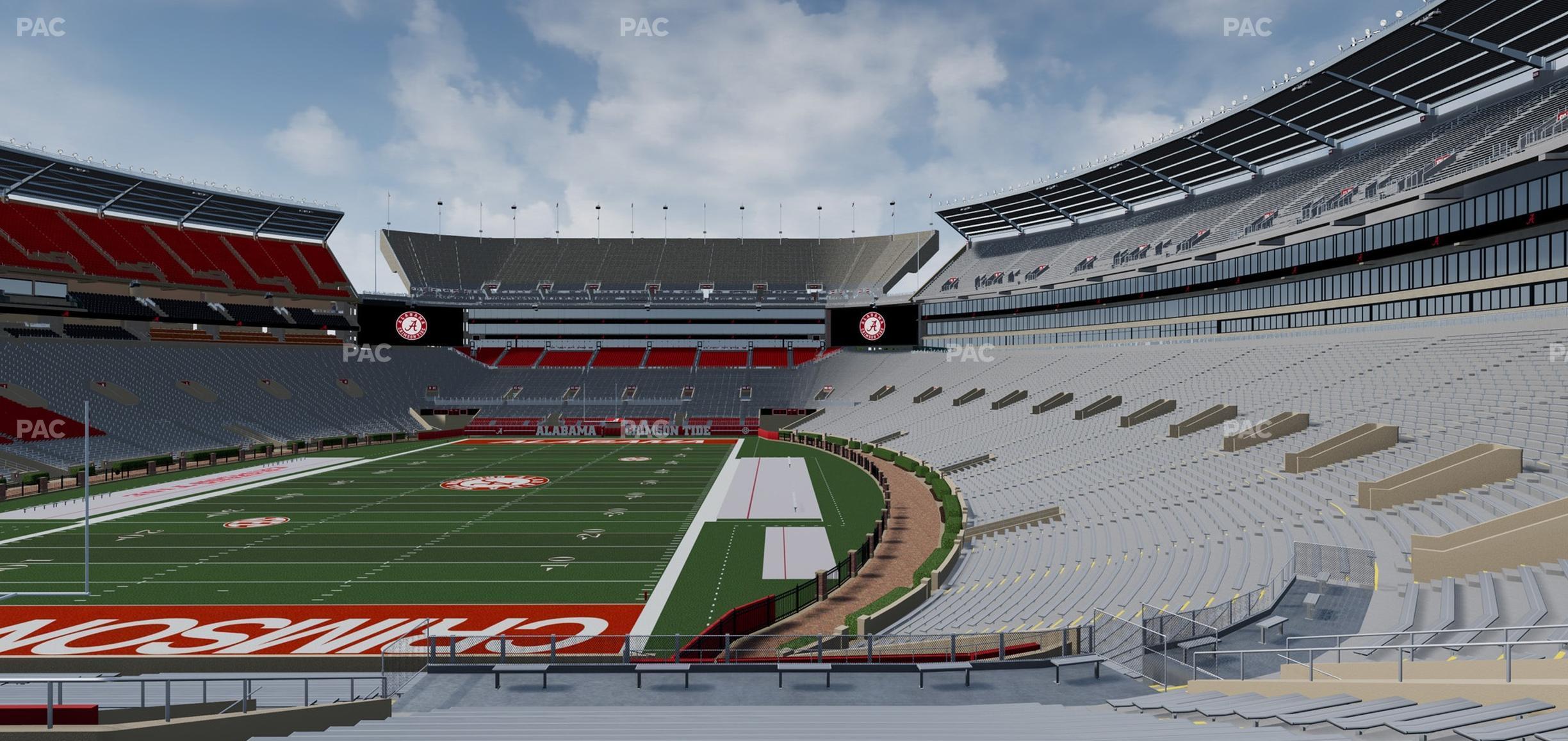 Seating view for Bryant Denny Stadium Section S 2