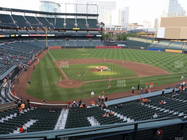 Seating view for Oriole Park at Camden Yards Section 230