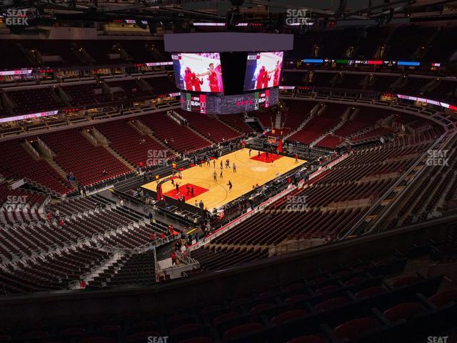 Seating view for United Center Section 305