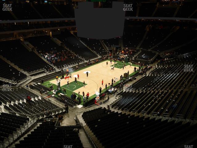 Seating view for Fiserv Forum Section 226