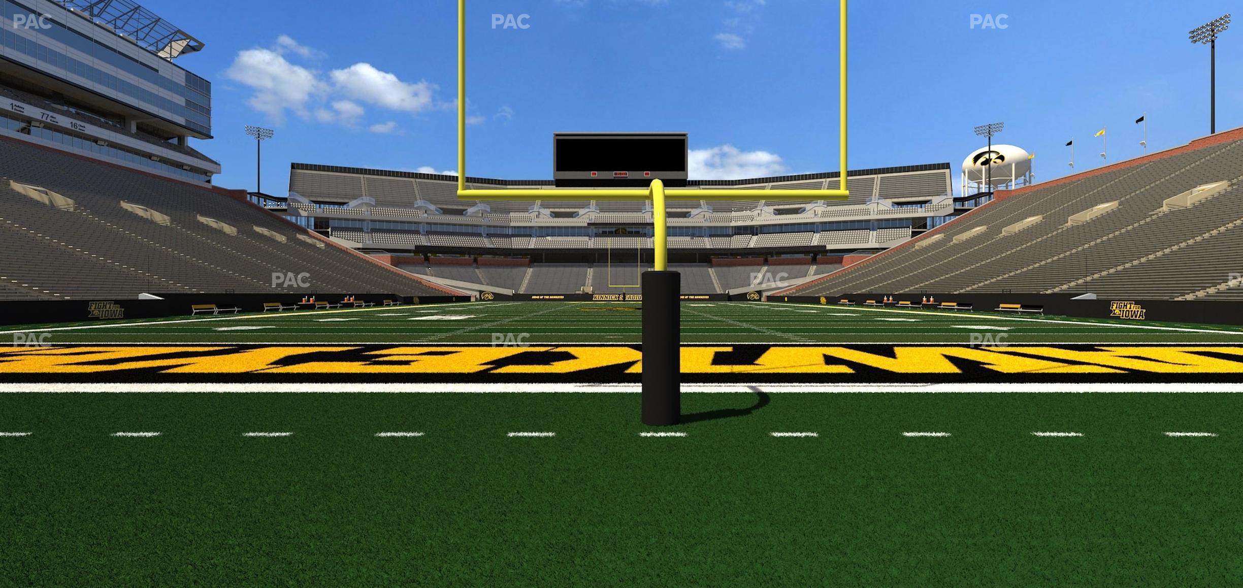 Seating view for Kinnick Stadium Section 116