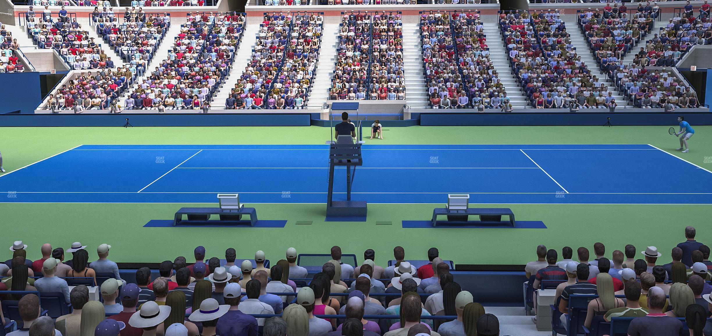 Seating view for Arthur Ashe Stadium Section 53