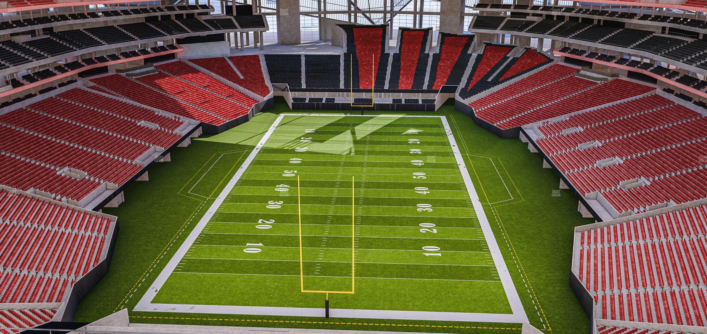 Seating view for Mercedes-Benz Stadium Section 325