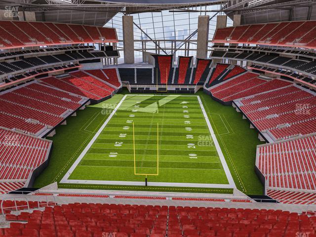 Seating view for Mercedes-Benz Stadium Section 325