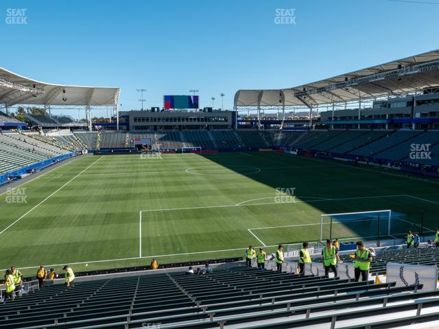 Seating view for Dignity Health Sports Park Section 123