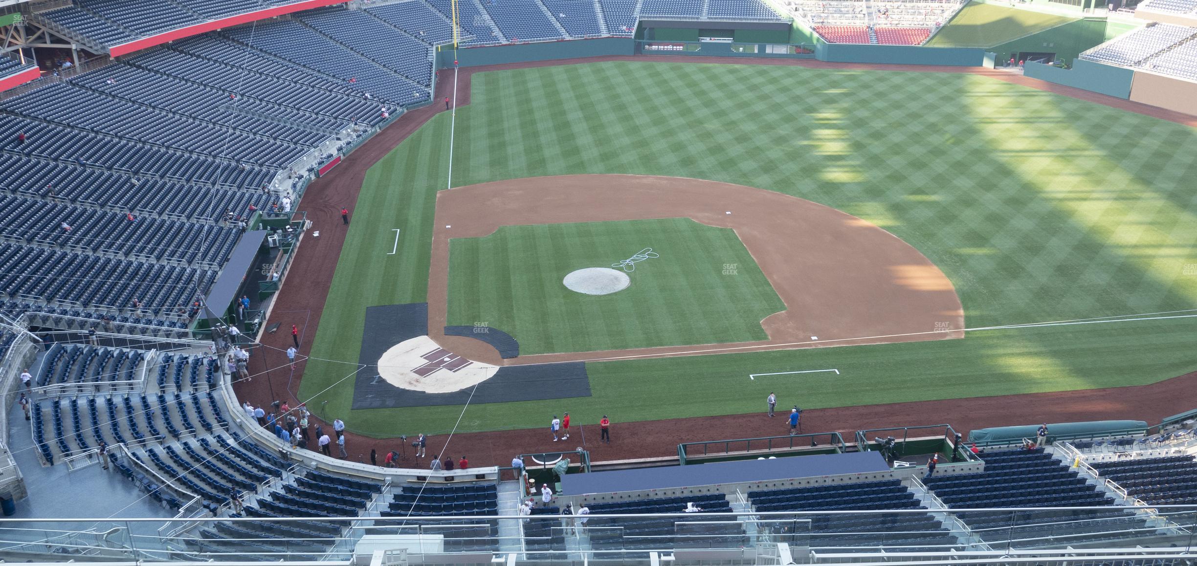 Seating view for Nationals Park Section 417