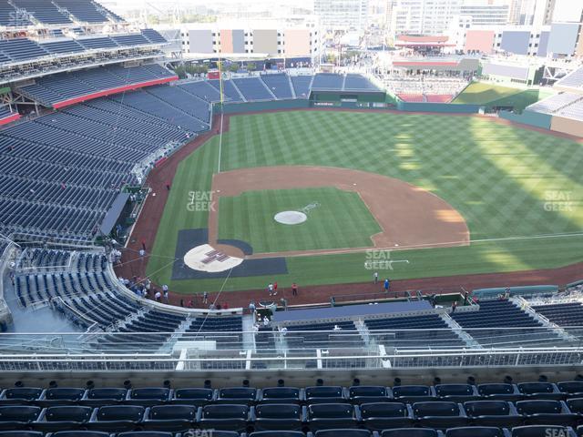 Seating view for Nationals Park Section 417