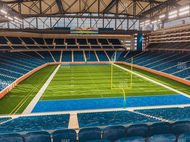 Seating view for Ford Field Section 242