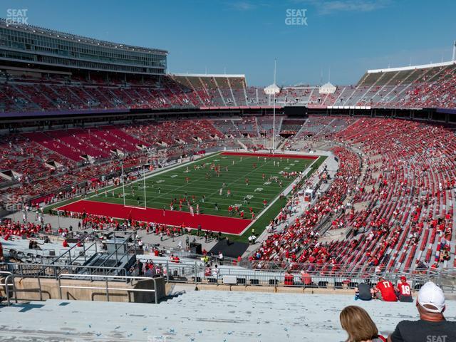 Seating view for Ohio Stadium Section 34 B