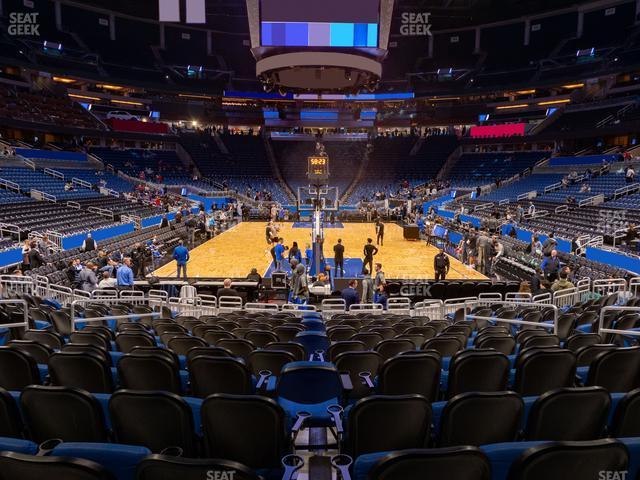 Seating view for Kia Center Section 110