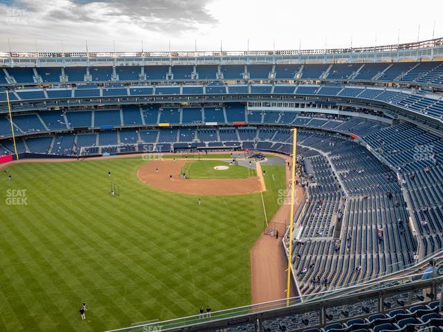 Seating view for Yankee Stadium Section Grandstand Level 434 A