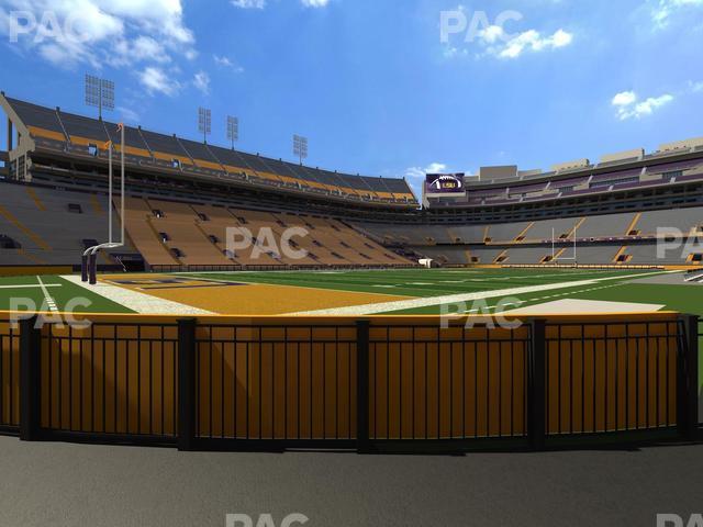 Seating view for Tiger Stadium Section Box 22