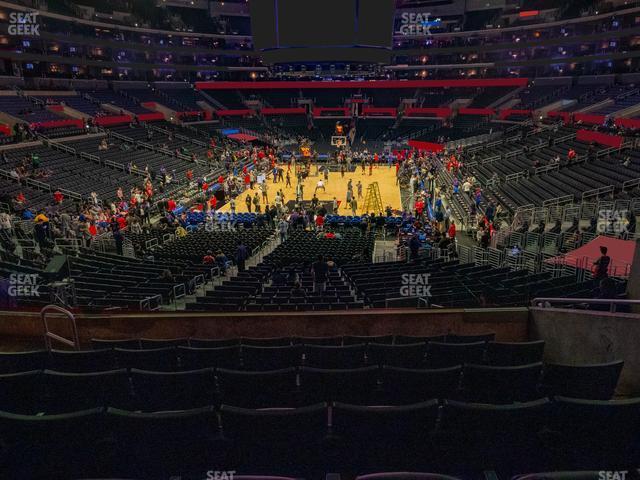 Seating view for Crypto.com Arena Section 216