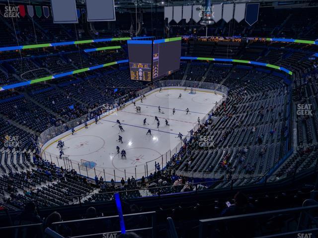 Seating view for Amalie Arena Section 321