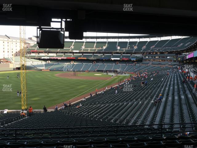 Seating view for Oriole Park at Camden Yards Section 75