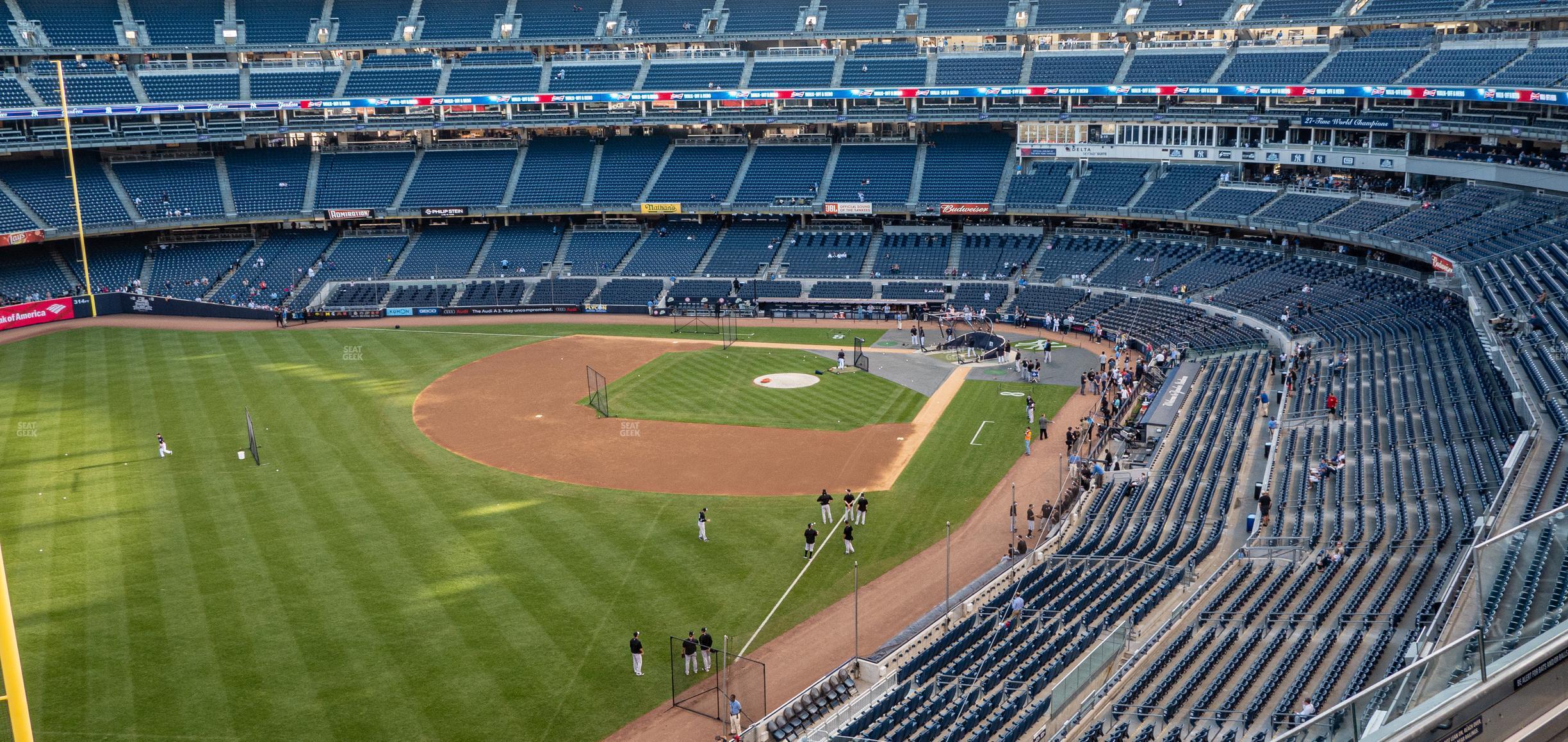 Seating view for Yankee Stadium Section Terrace Level 332 A