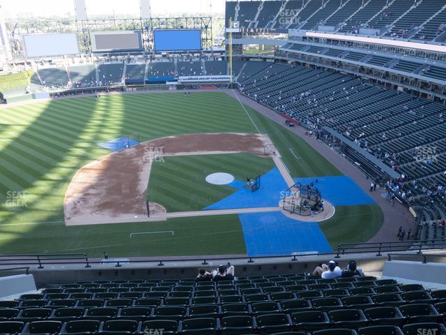 Seating view for Guaranteed Rate Field Section 538