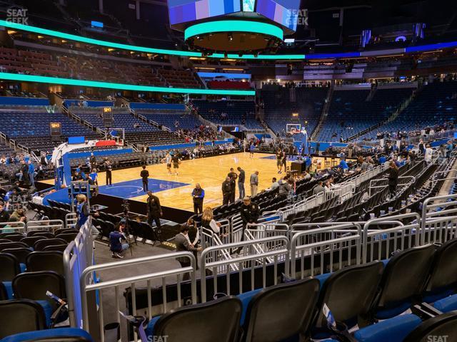 Seating view for Kia Center Section 108