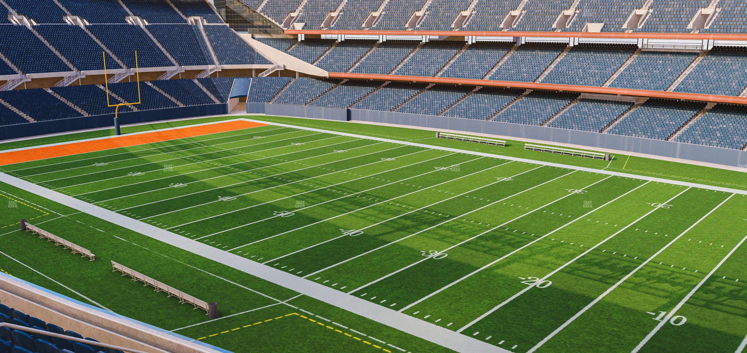 Seating view for Soldier Field Section 332