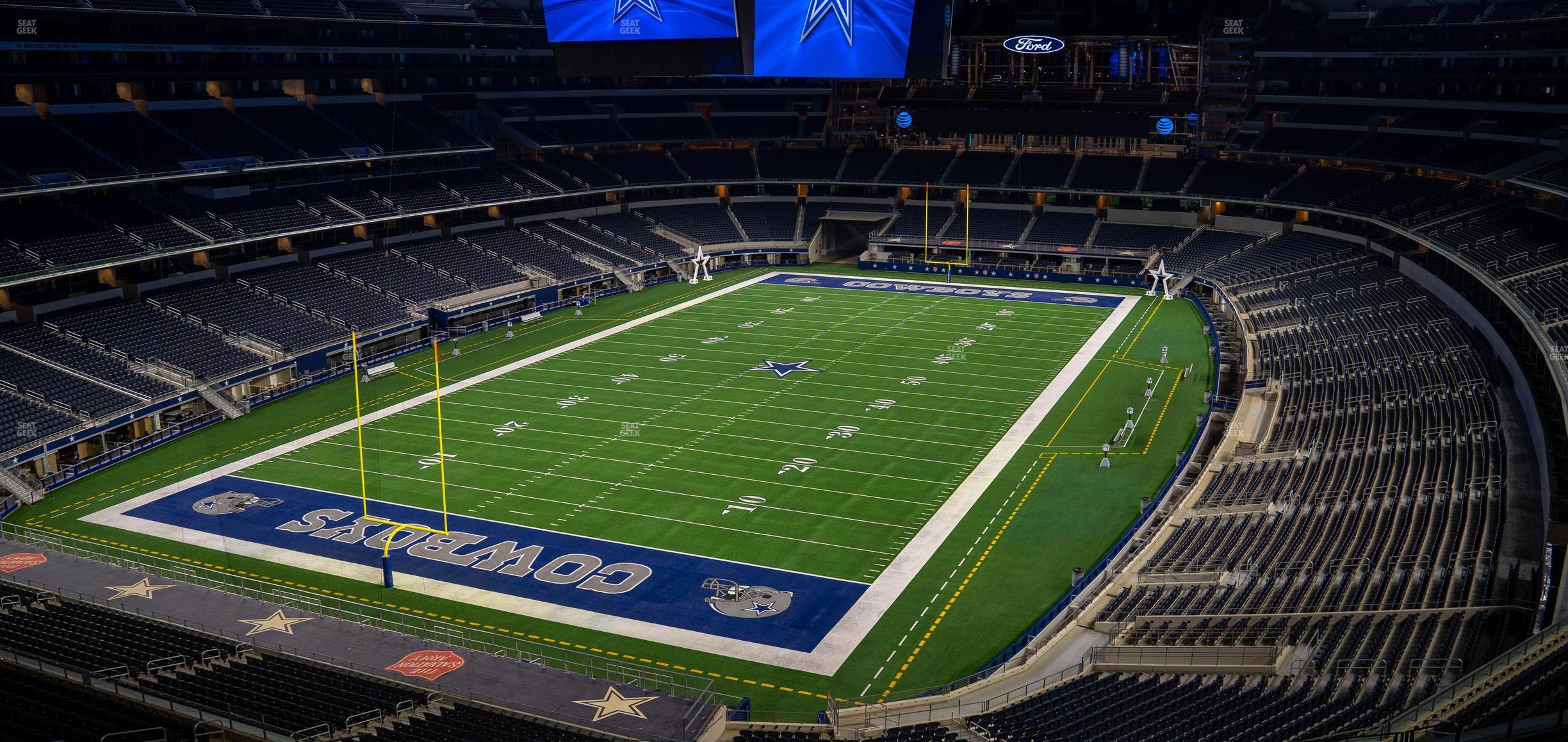 Seating view for AT&T Stadium Section Silver Suite 466