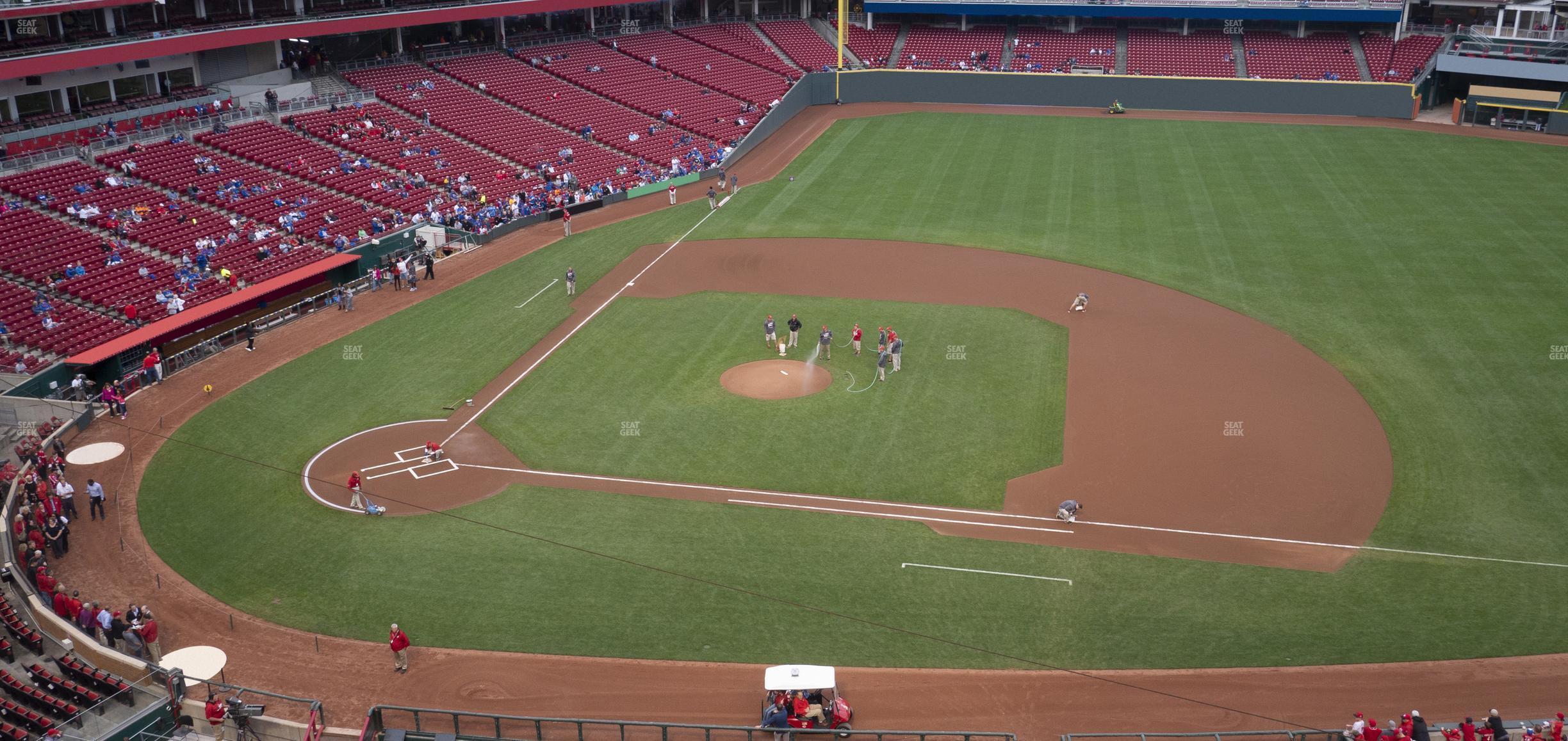 Seating view for Great American Ball Park Section 430