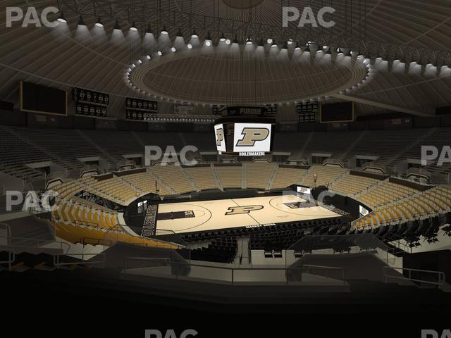 Seating view for Mackey Arena Section Upper 111