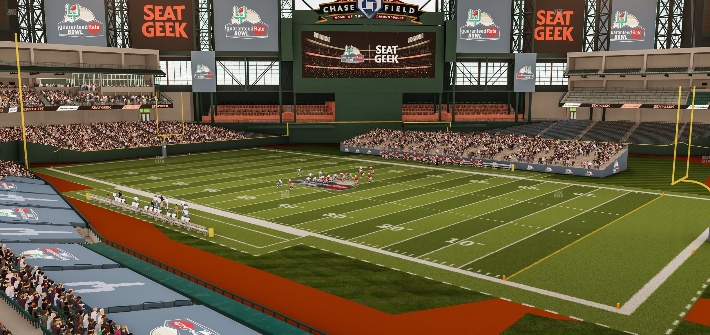 Seating view for Chase Field Section 210 G