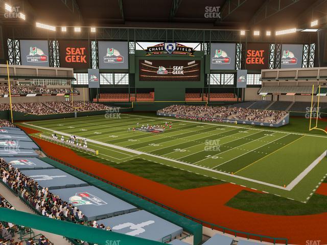 Seating view for Chase Field Section 210 G