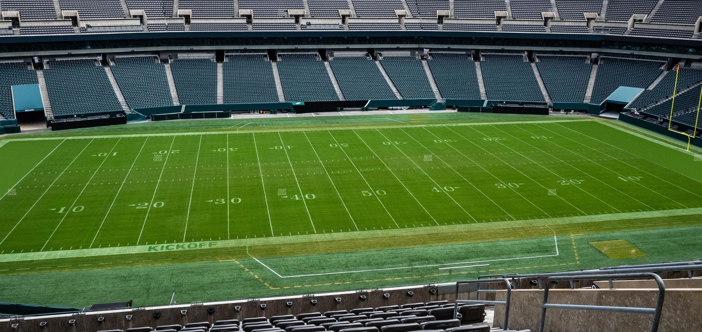 Seating view for Lincoln Financial Field Section C 39