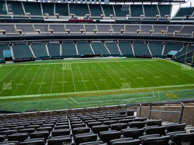 Seating view for Lincoln Financial Field Section C 39